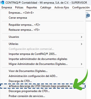 descarga xml