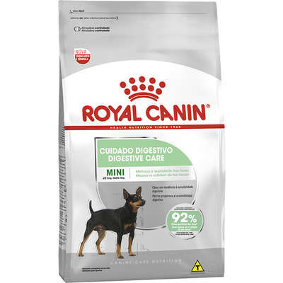 Ração Seca Royal Canin Cuidado Digestivo para Cães Adultos de Raças Mini a parti