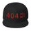 Thumbnail: Error 404 Snapback Hat