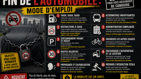 Fin de l'automobile: mode d'emploi