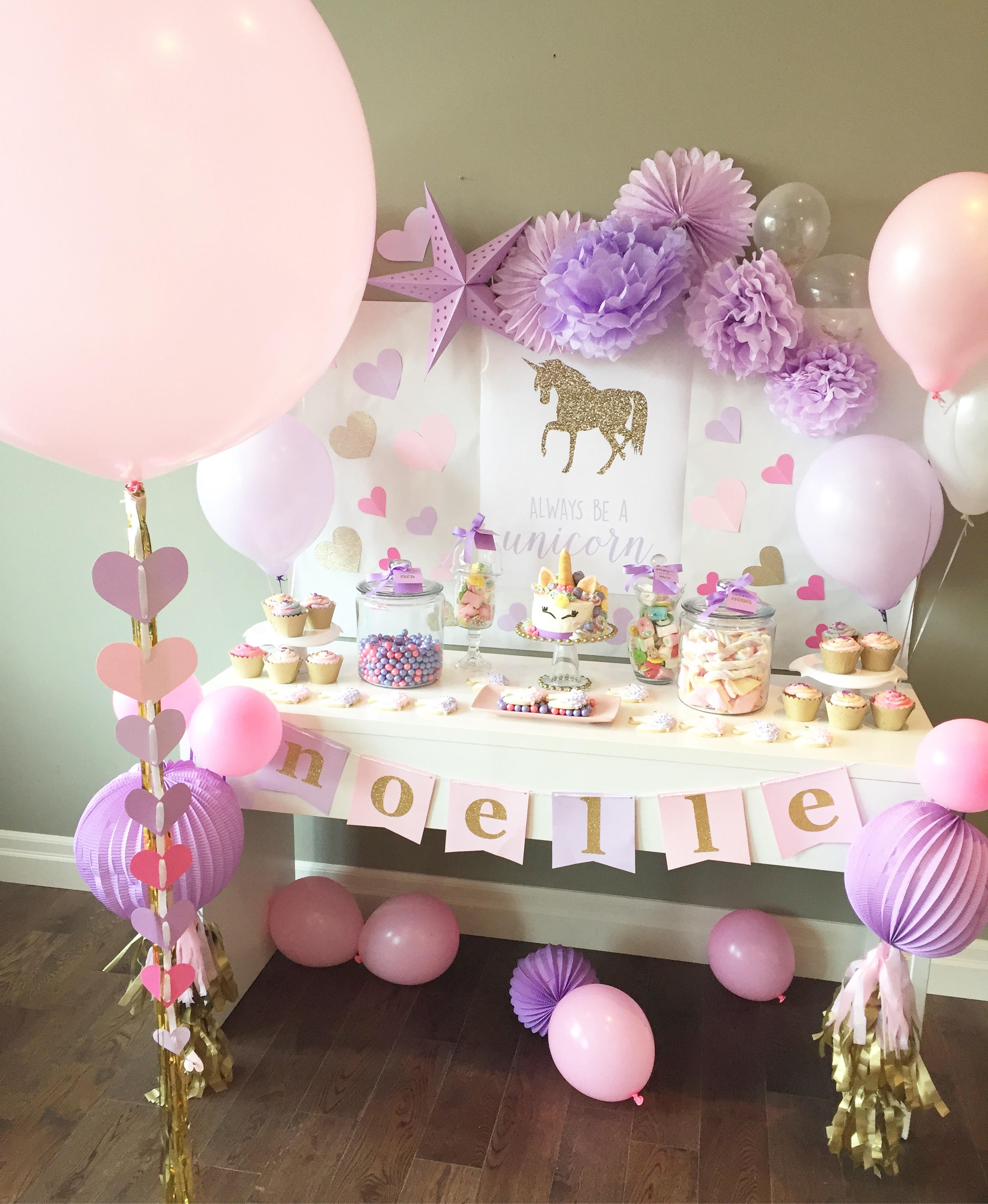 Unicorn 2nd Birthday  Party Girls Company