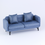 Thumbnail: Sankara Sofa Faux Leather