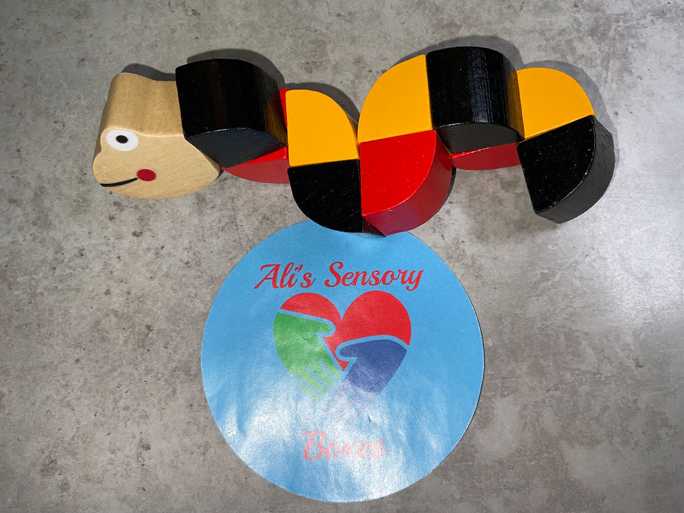 Thumbnail: Wooden Twisty Fidget Snake