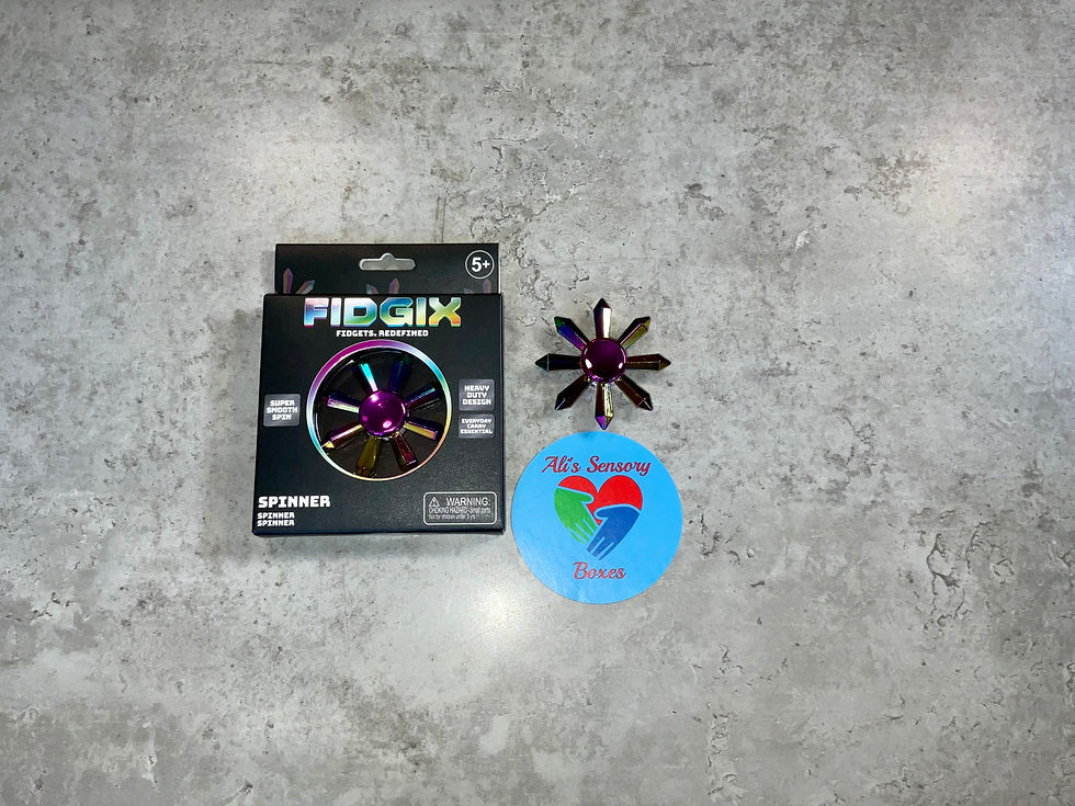 Thumbnail: Fidgix Metallic Spinner