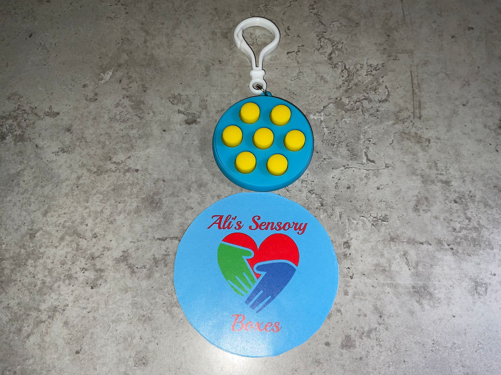 Fidget Clicker Keychain