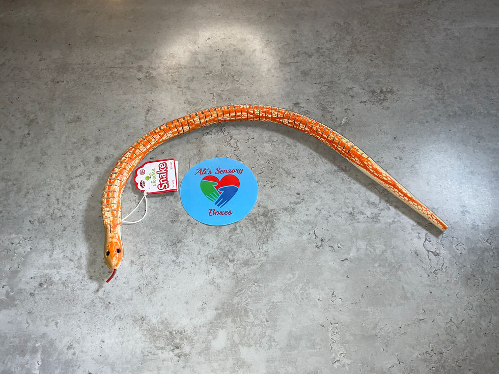 Wooden Fidget Snake