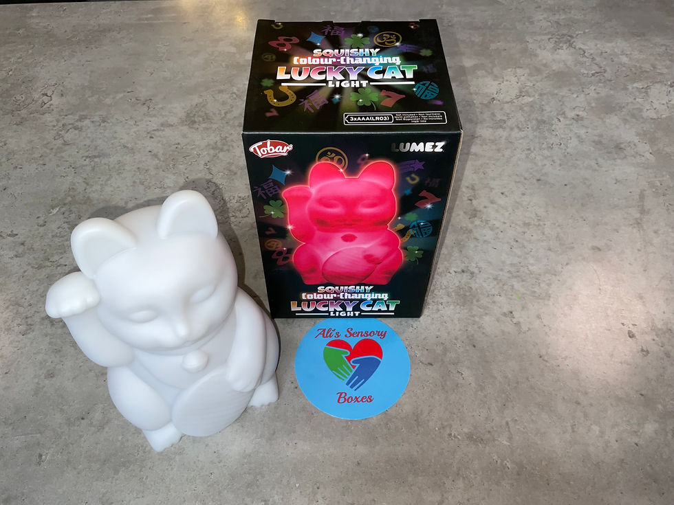 Thumbnail: Squishy Colour Changing Cat Light