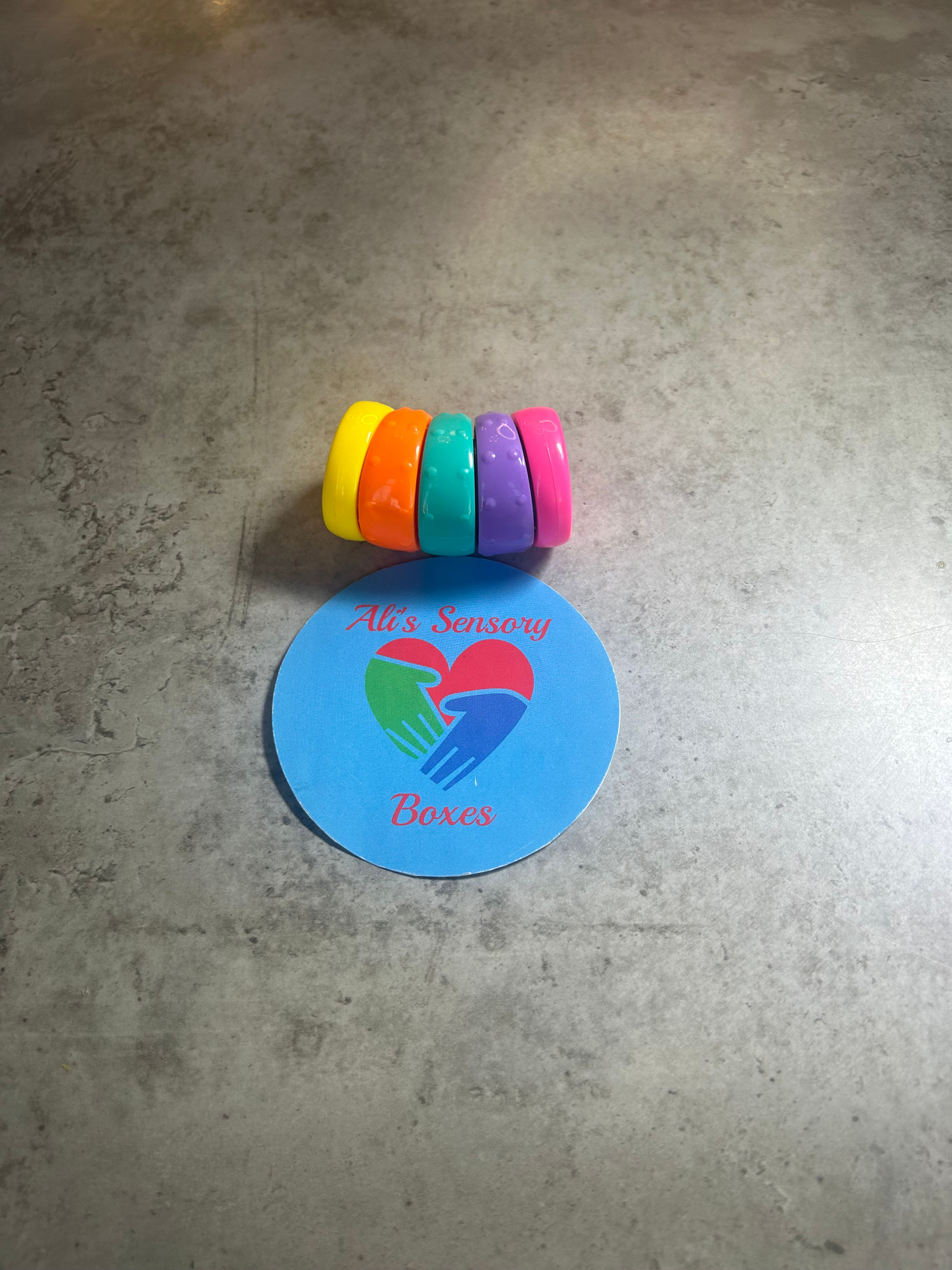 Spinning Rainbow Fidget