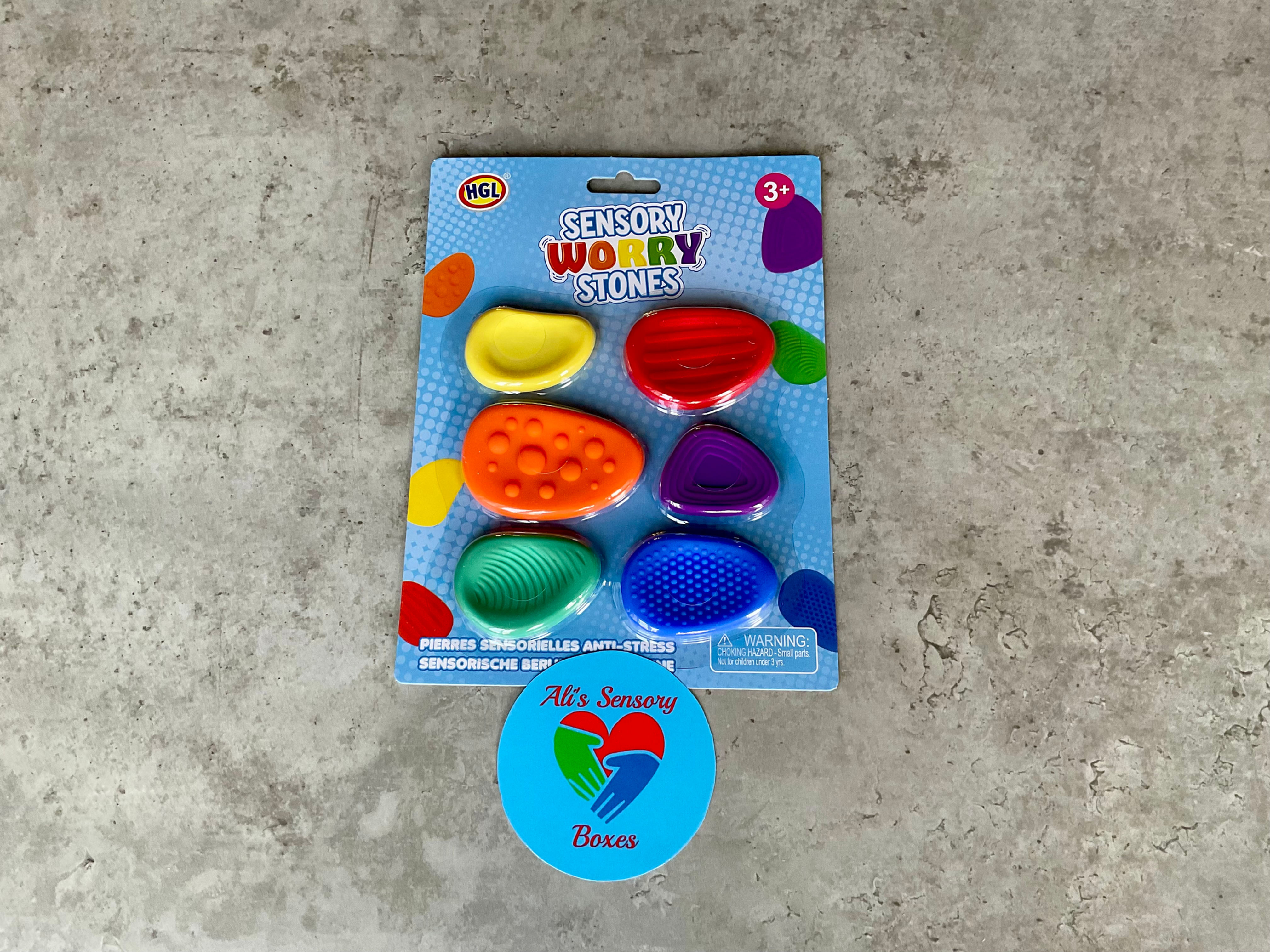 Sensory Fidget Worry Stones