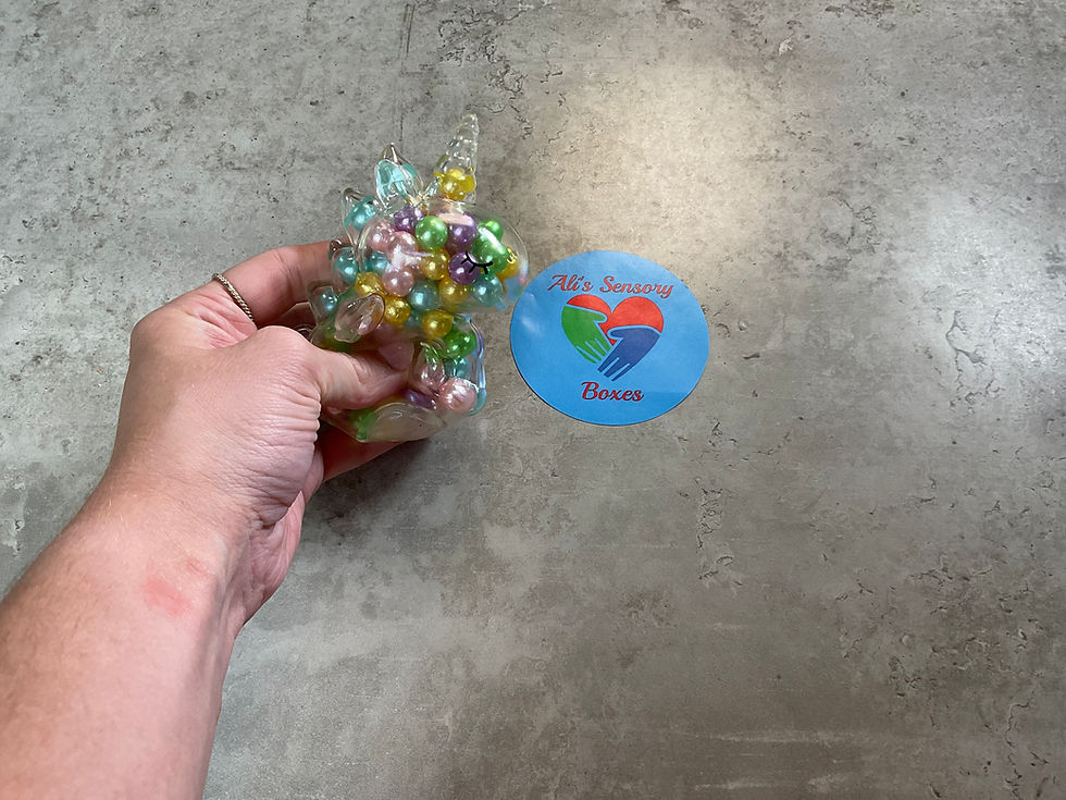 ASMR Sensory Squish Rainbow Unicorn