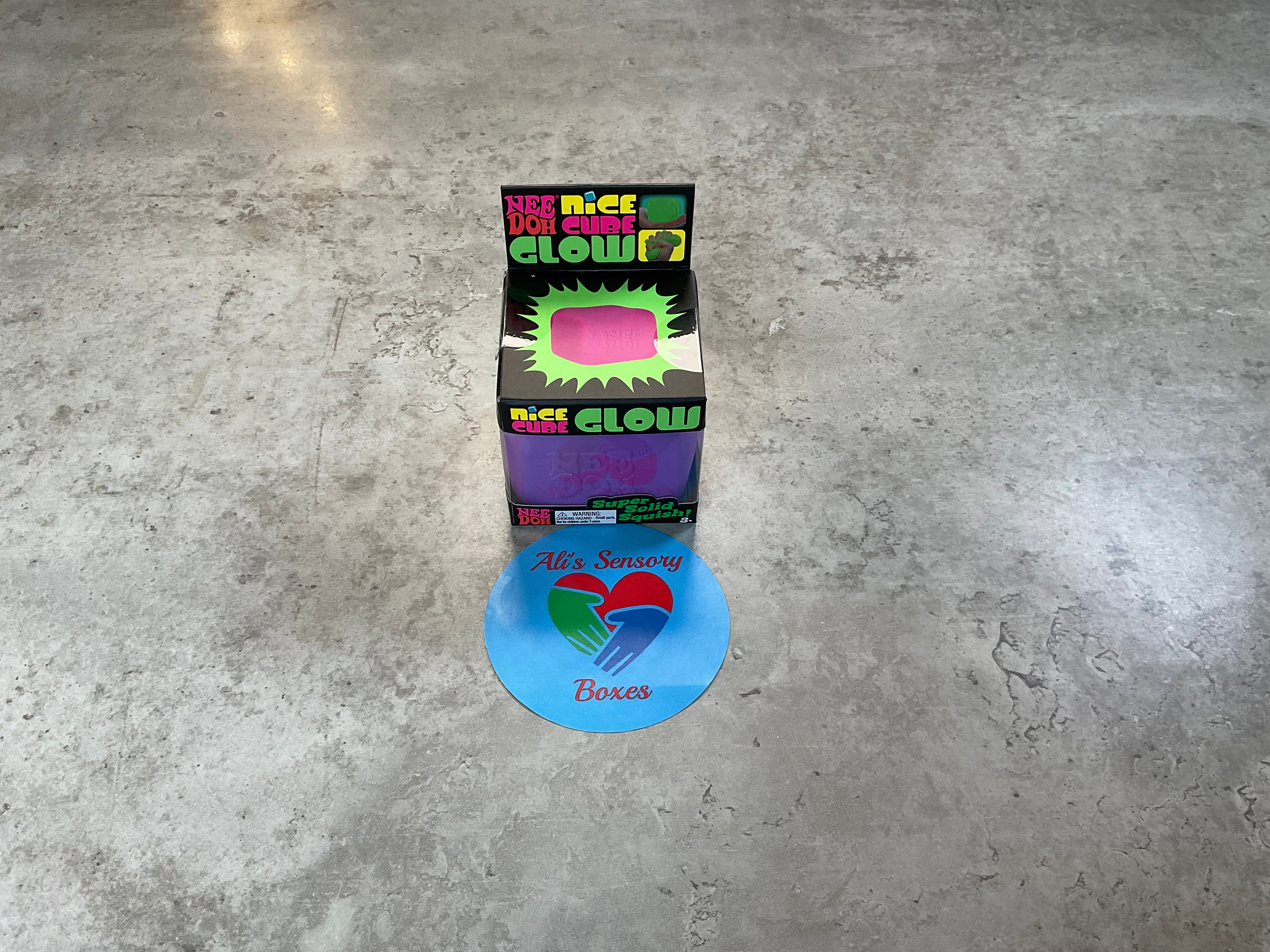 NeeDoh Nice Cube Glow In The Dark