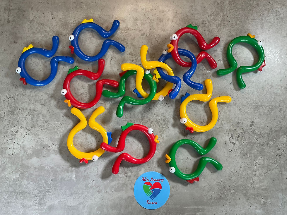 Thumbnail: Edushape Fishies Link Toy Set