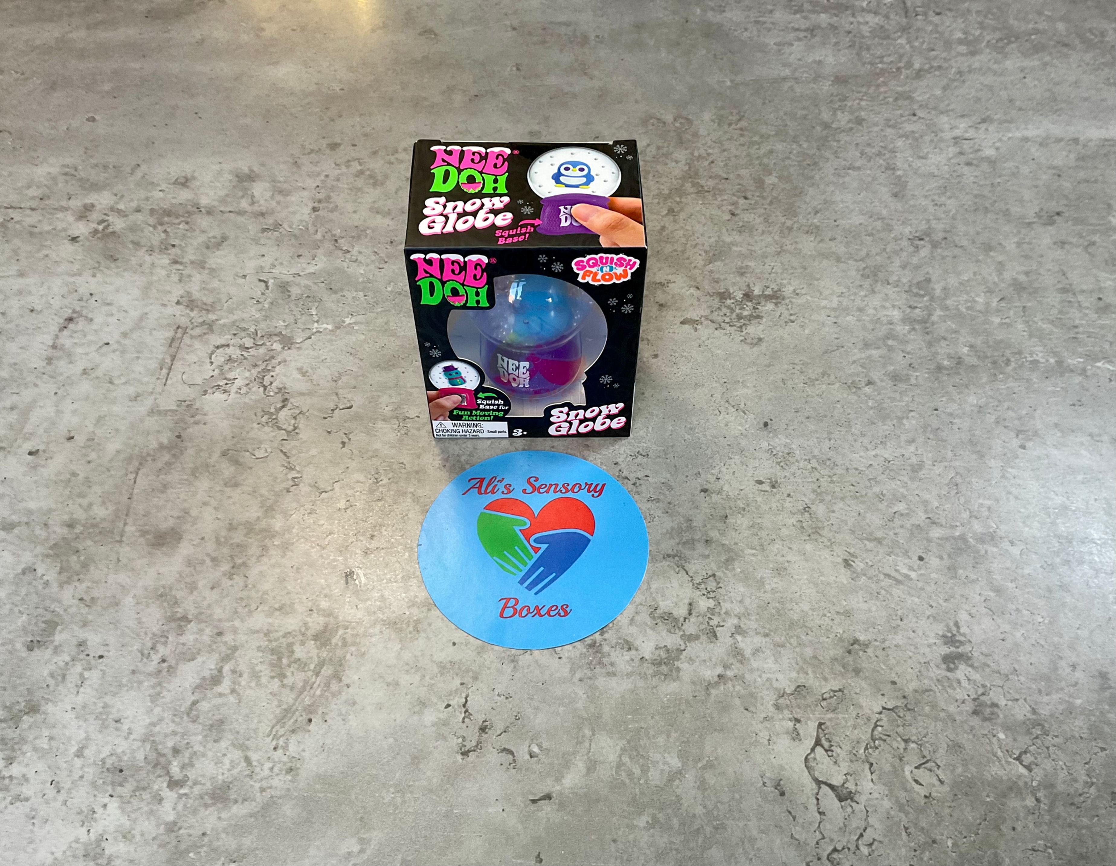 NeeDoh Snowglobe Squish n Flow