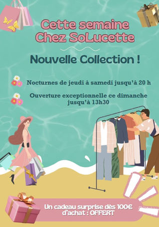 Nocturnes exceptionnelles: nouvelle collection & cadeau surprise !