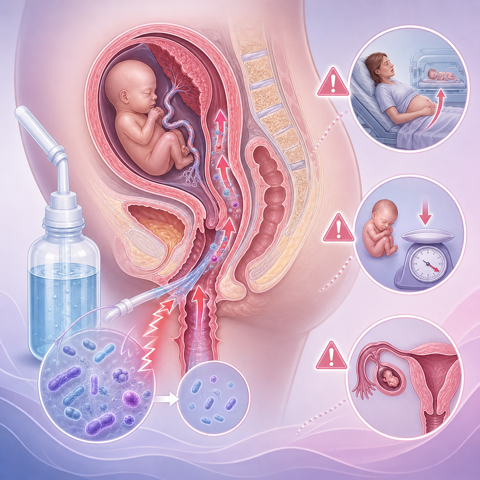 Woman learning about vaginal dysbiosis, vaginal microbiome imbalance, recurring BV, yeast infections, and recurrent UTIs