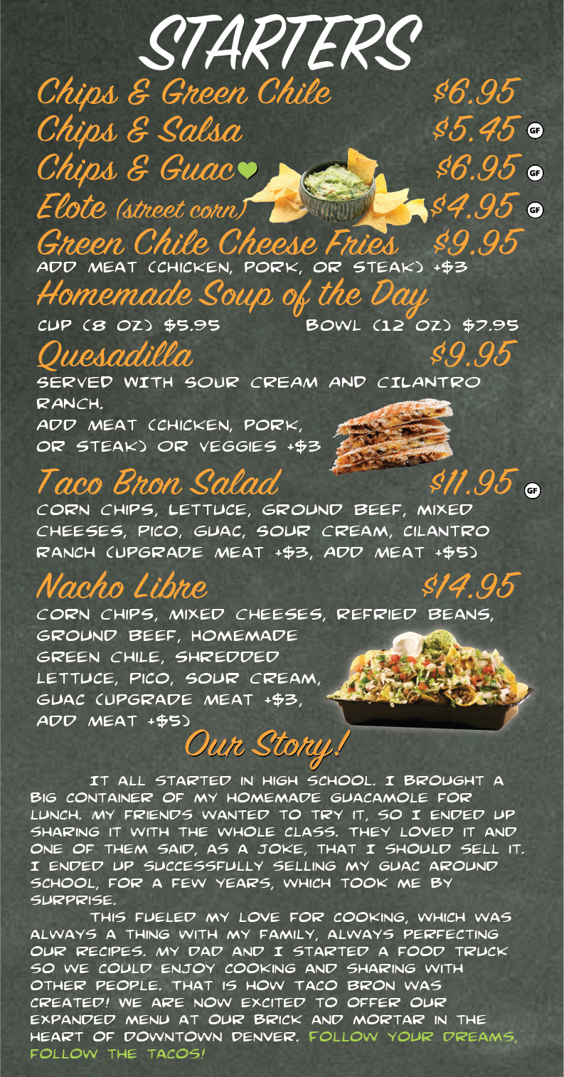 Taco Bron Menu Online Starters.png
