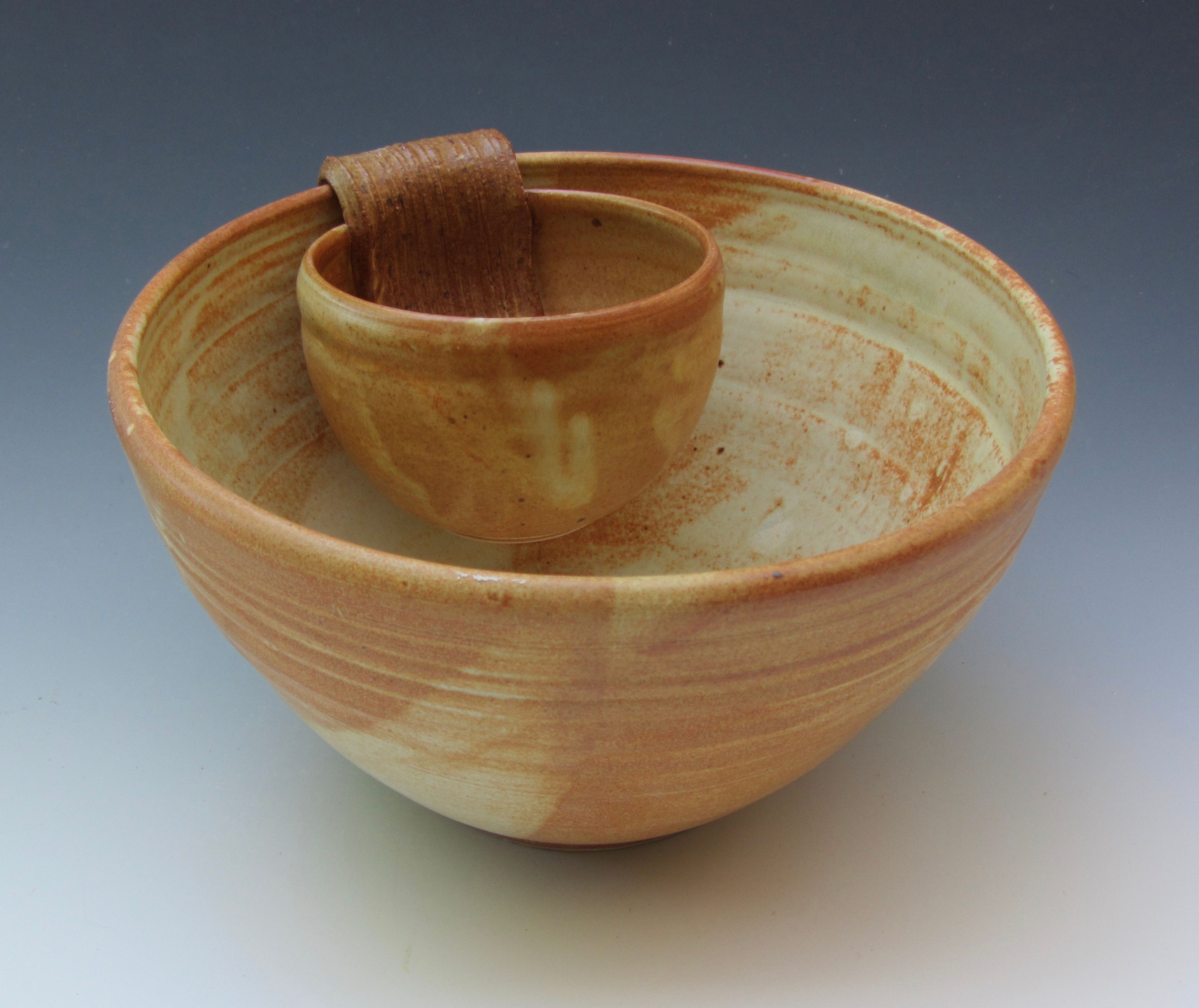 Stoneware Chip and Dip