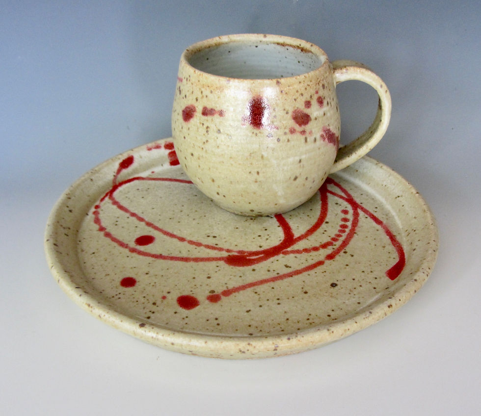 Stoneware Breakfast Set