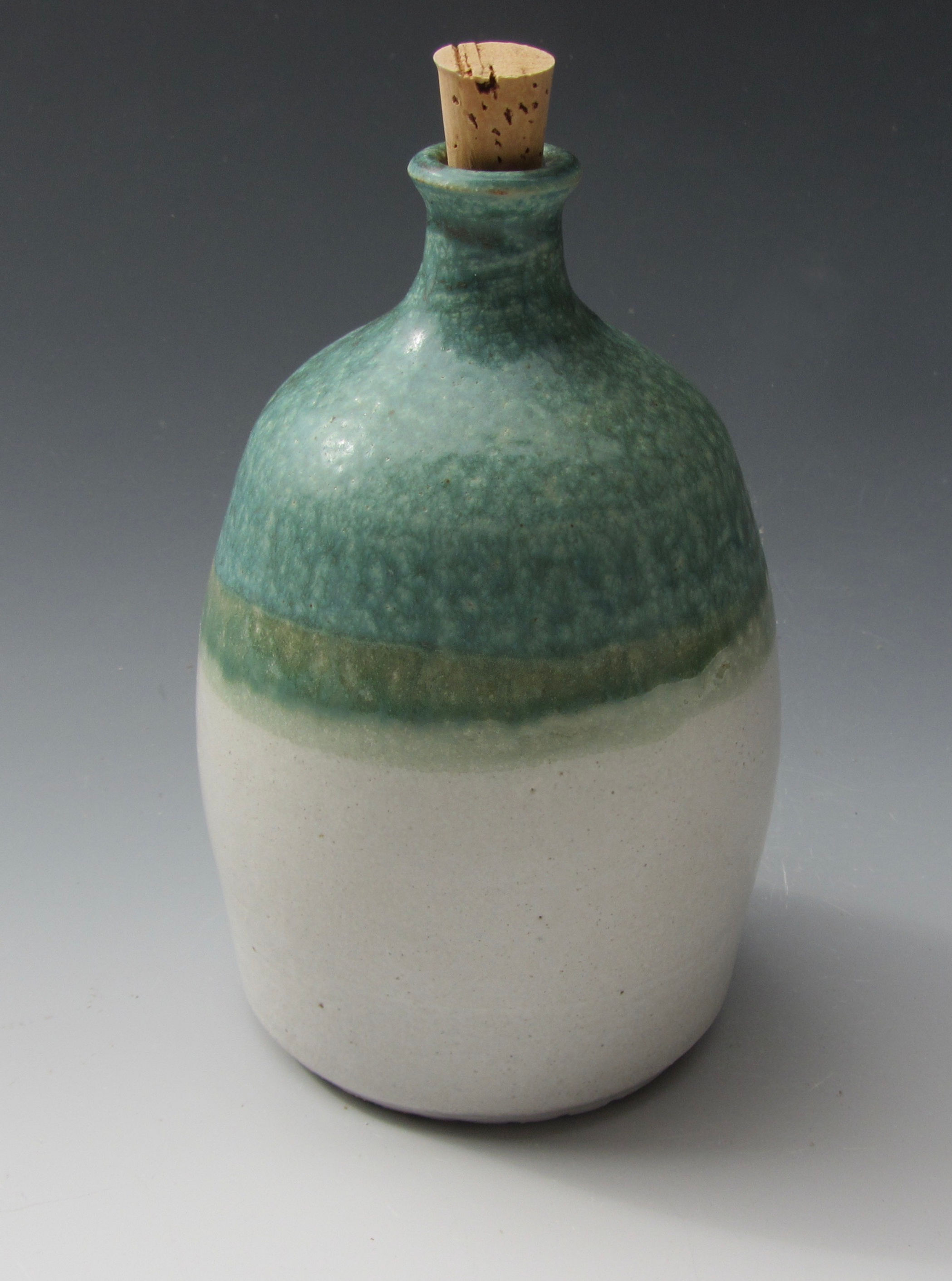 Stoneware Bottle with Cork