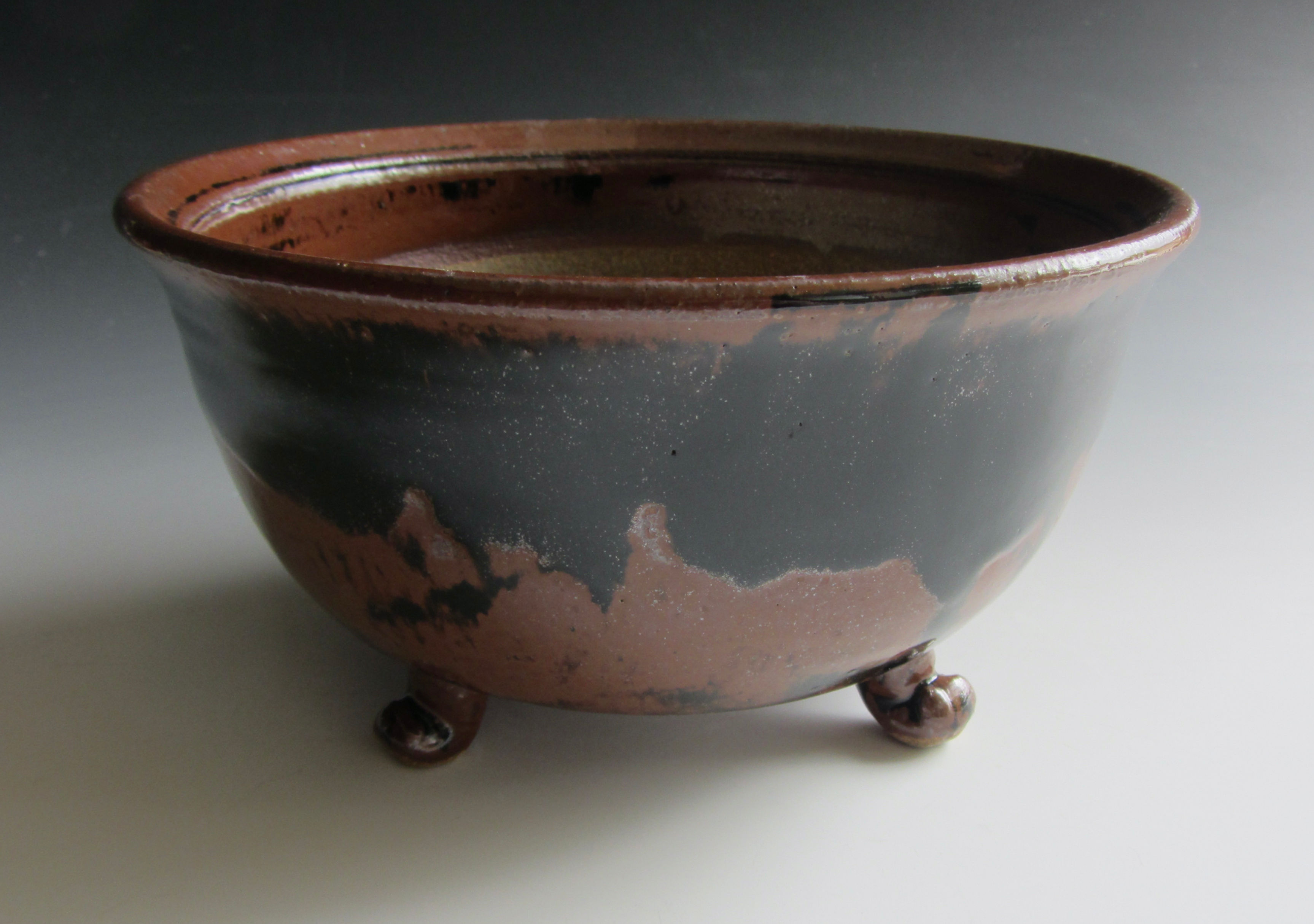 Stoneware Footed Planter