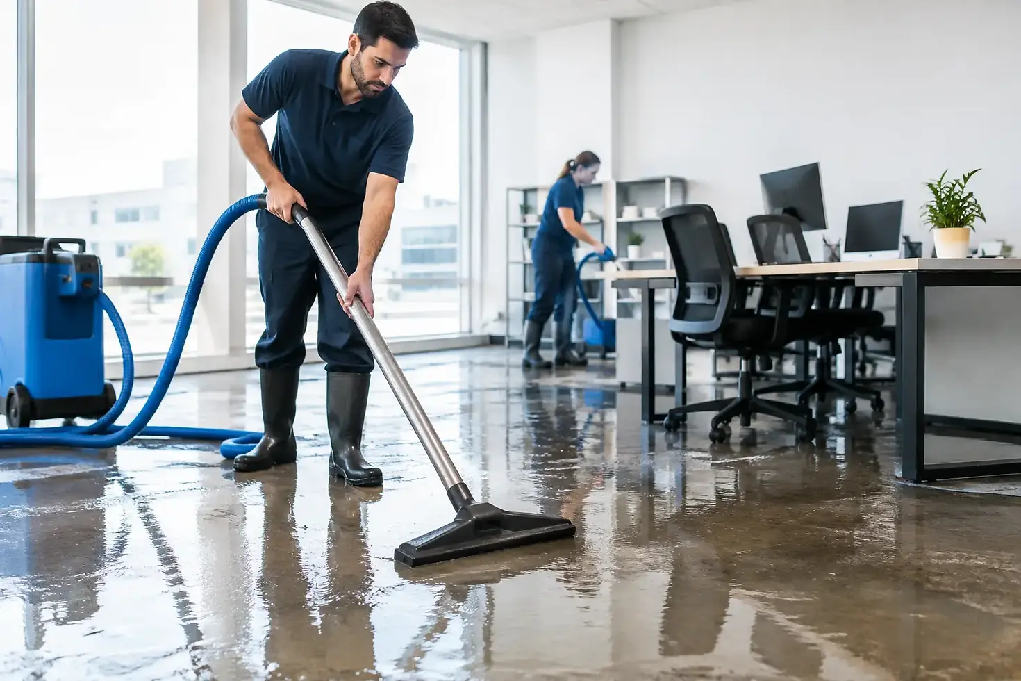 Office Flood Recovery in the First 48 Hours