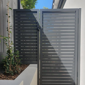 Custom Welded Slat Side Gate