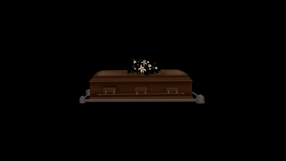 Casket and floral illustration for Old Homicide 140 Proof Rye - Ernest Scarano Distillery - esdistillery flagship whiskey
