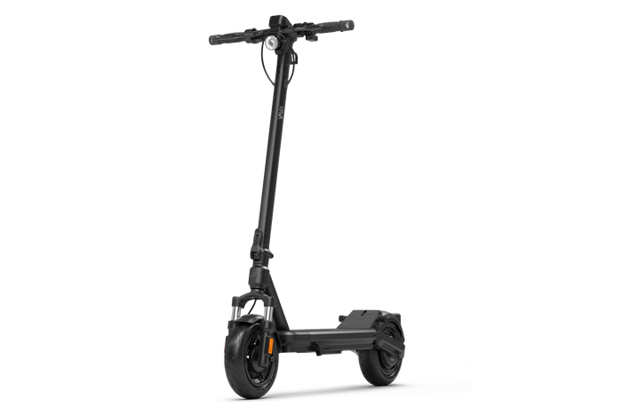 schwarzer e-Scooter
