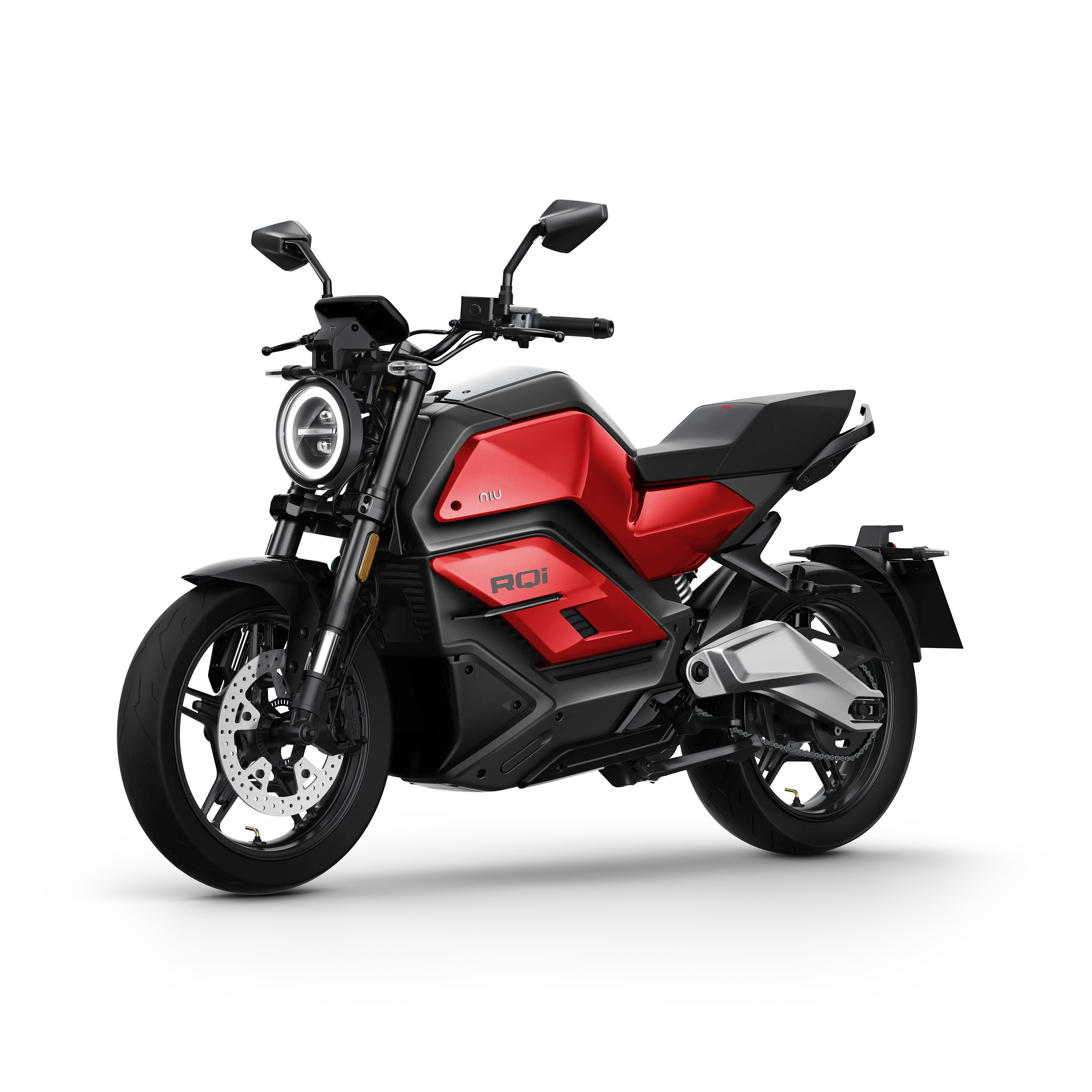 rotes Motorrad 125er