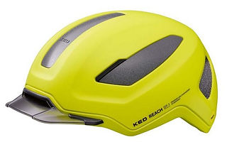 Fahrradhelm in neon-gelb
