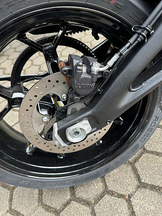 Hinterrad mit ABS Bremse