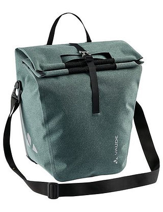 grüne Fahrrad-Packtasche