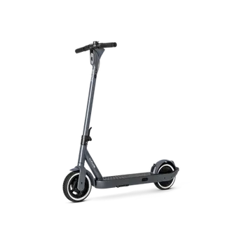 grauer e-scooter