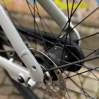 Fahrrad Detailaufnahme: Hinterrad Fahrrad