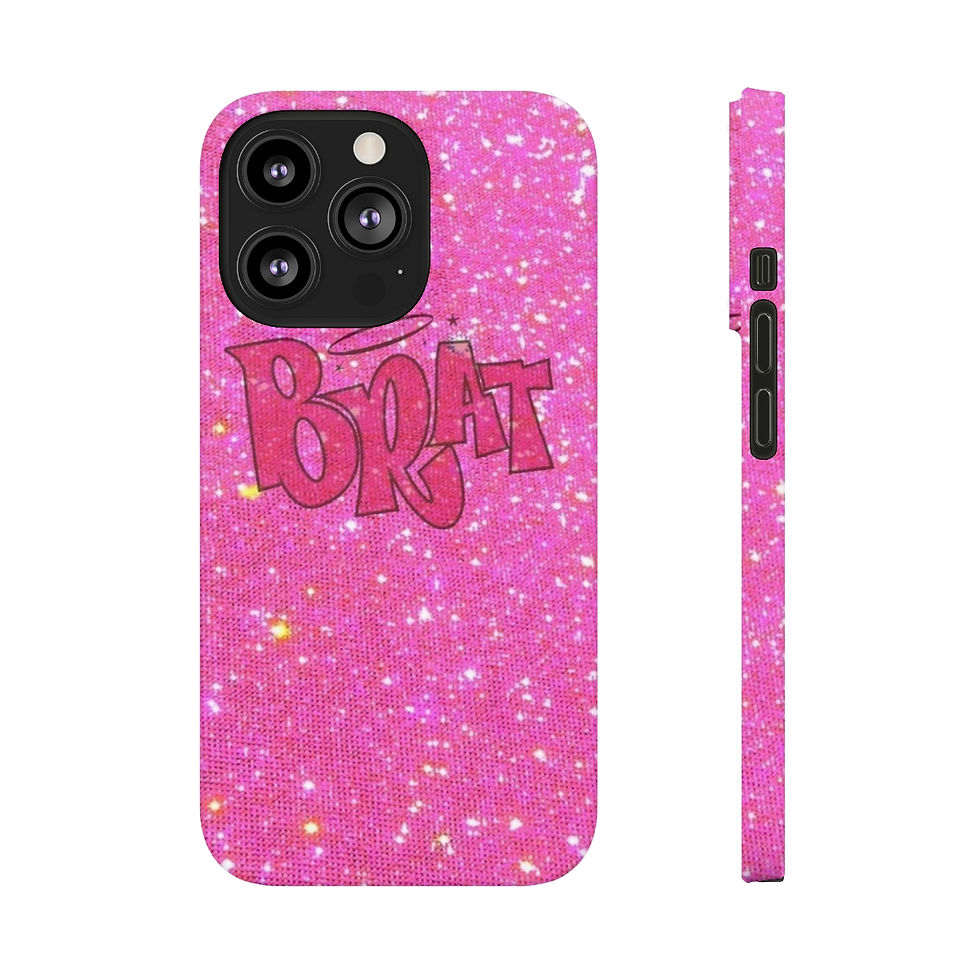 Pink Glitter Bratz Slim Cases