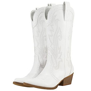 Rollda Pointed Toe Cowgirl Boots