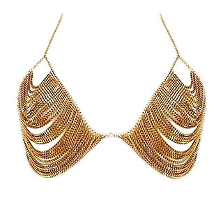 Multi-Layer Gold Chest Chain