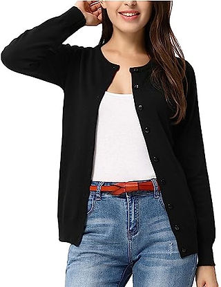 GRACE KARIN Black Cardigan