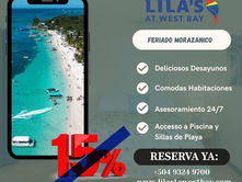 20% Off on all rooms at Lila's at West Bay