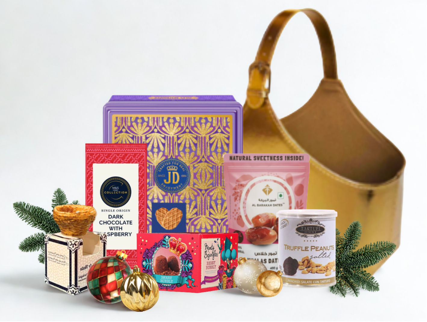 歐陸風情聖誕禮籃｜尊尚節慶禮盒・商務送禮推薦