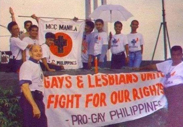 The first Pride march in the Philippines | Photo By: Fr. Richard Mickley