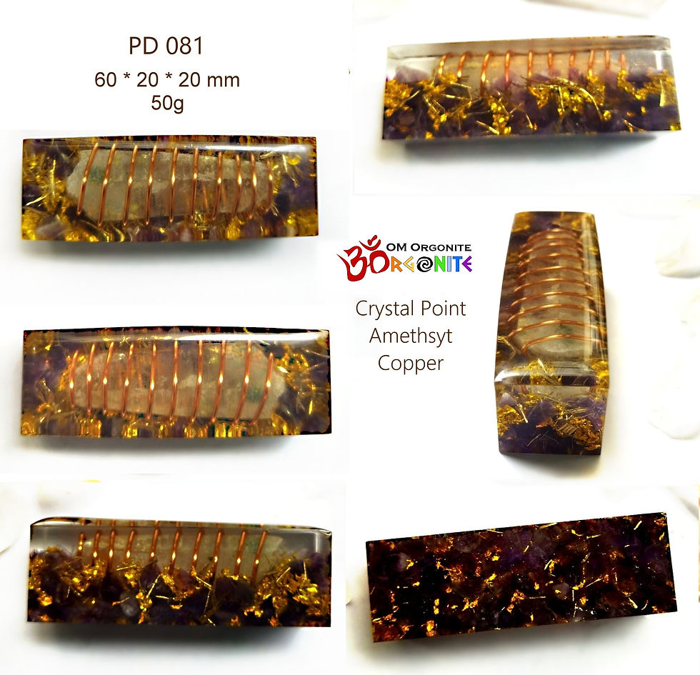 Thumbnail: Clear Quartz Orgone Pocket Harmonizer