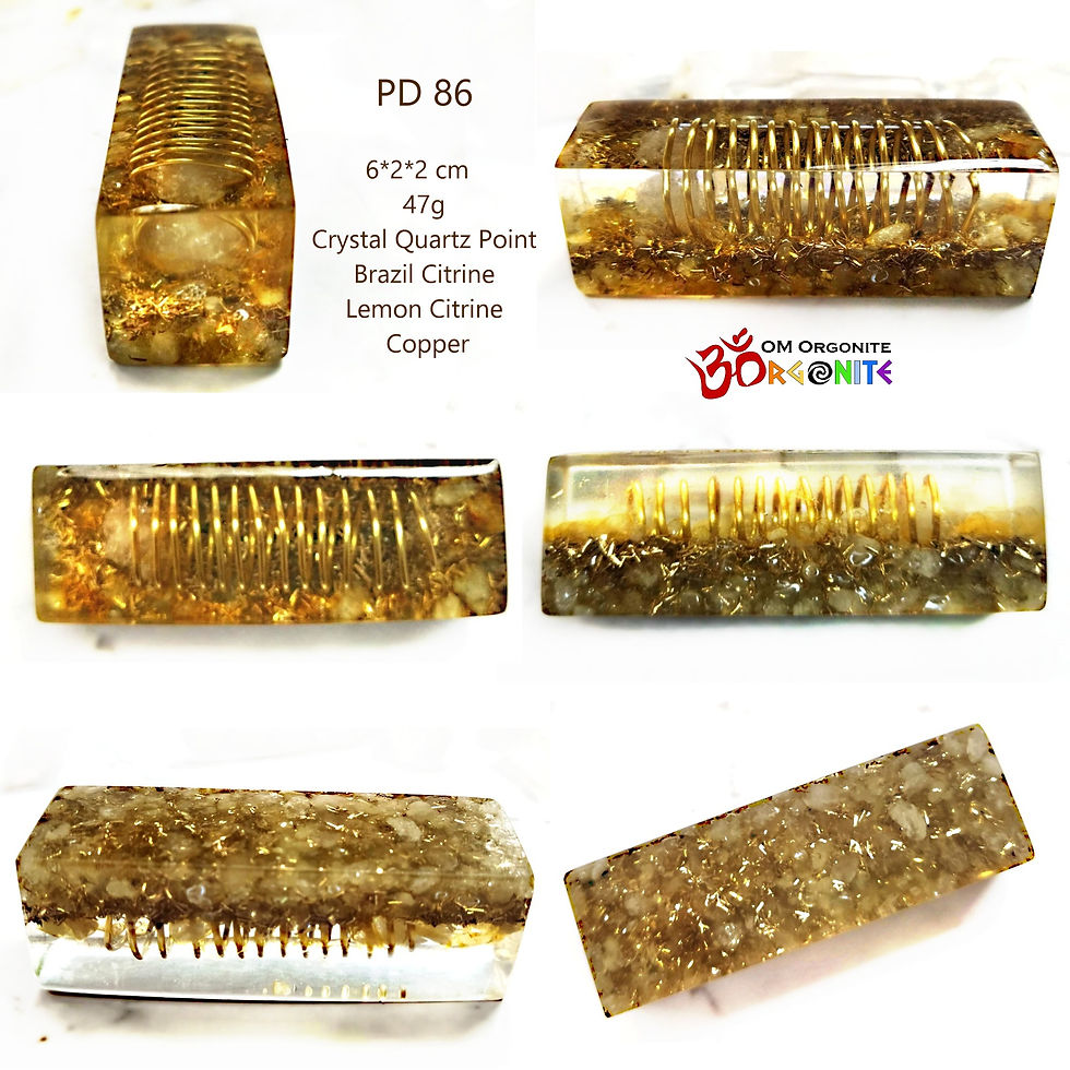 Thumbnail: Clear Quartz Orgone Pocket Harmonizer