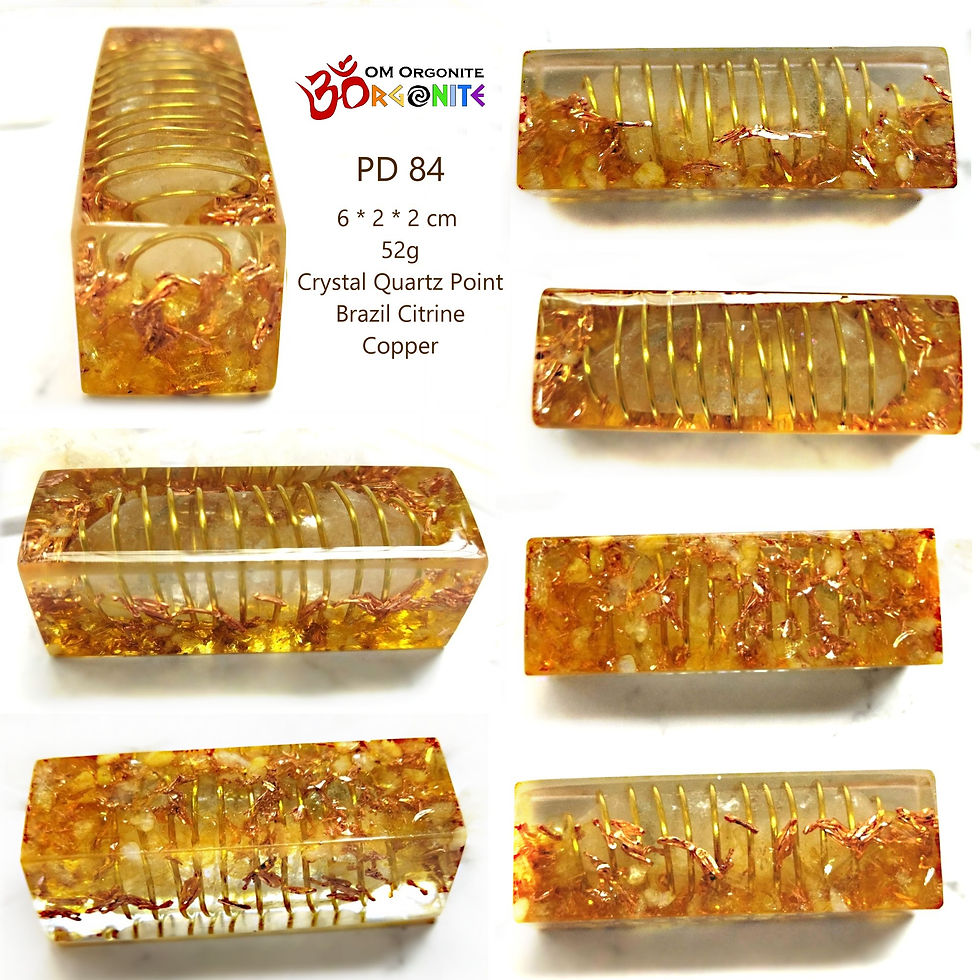 Thumbnail: Clear Quartz Orgone Pocket Harmonizer