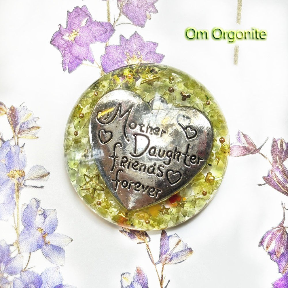 Mother Daughter Friend Forever Orgone Energy Puck