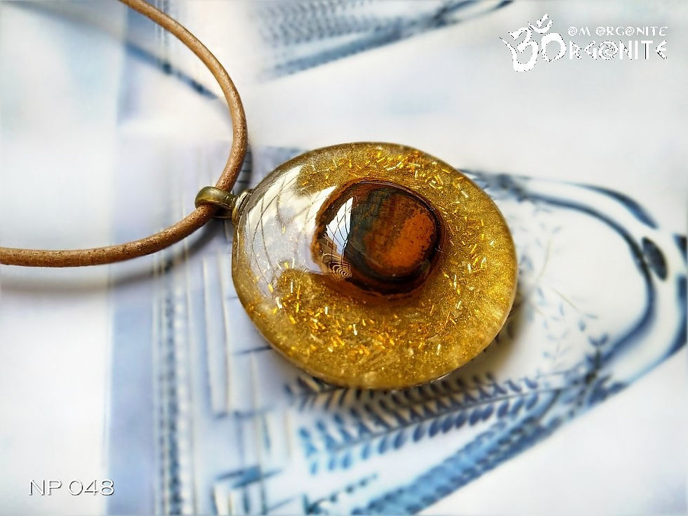 Thumbnail: Tiger's Eye Round Necklace