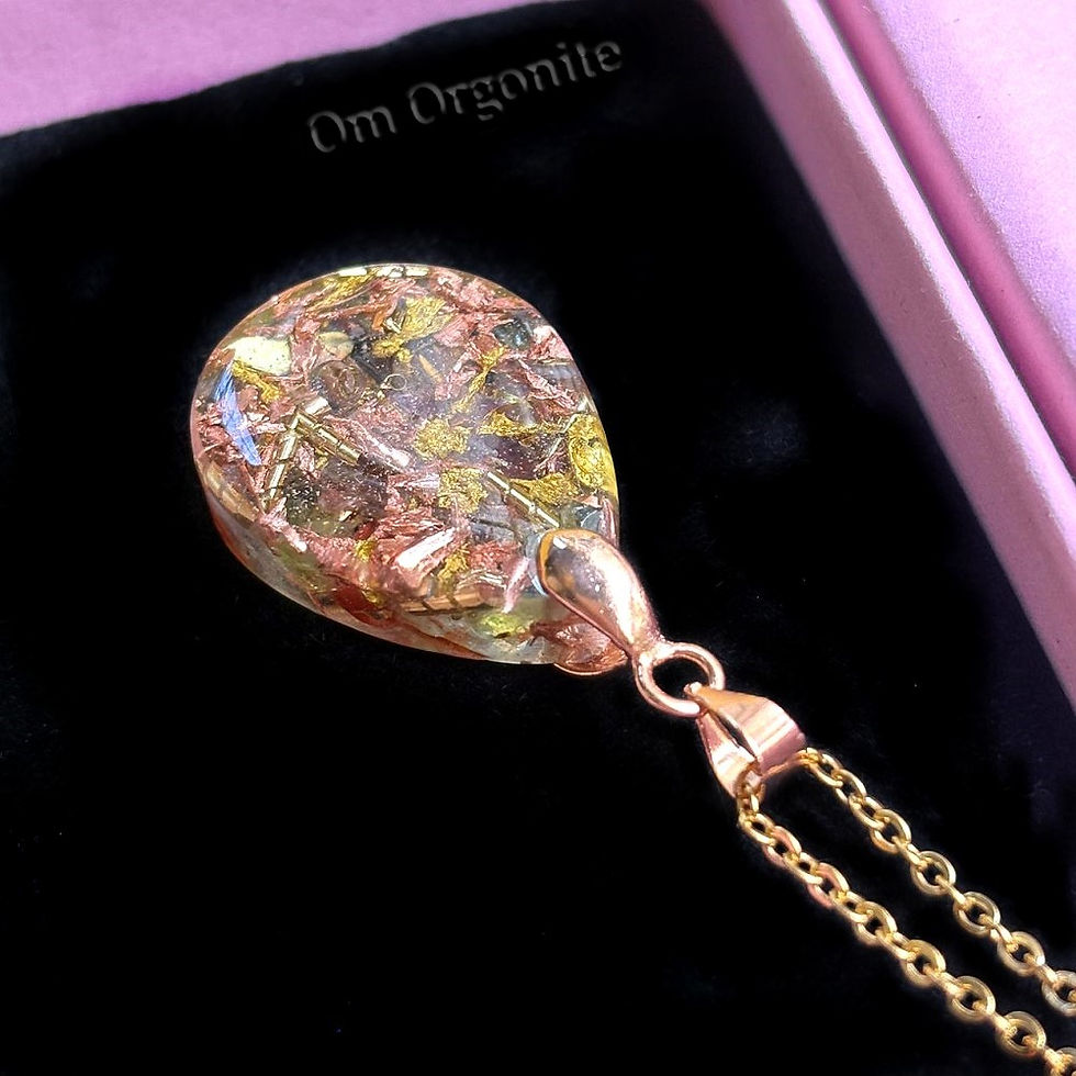 Thumbnail: Sacred Cross Orgonite Necklace