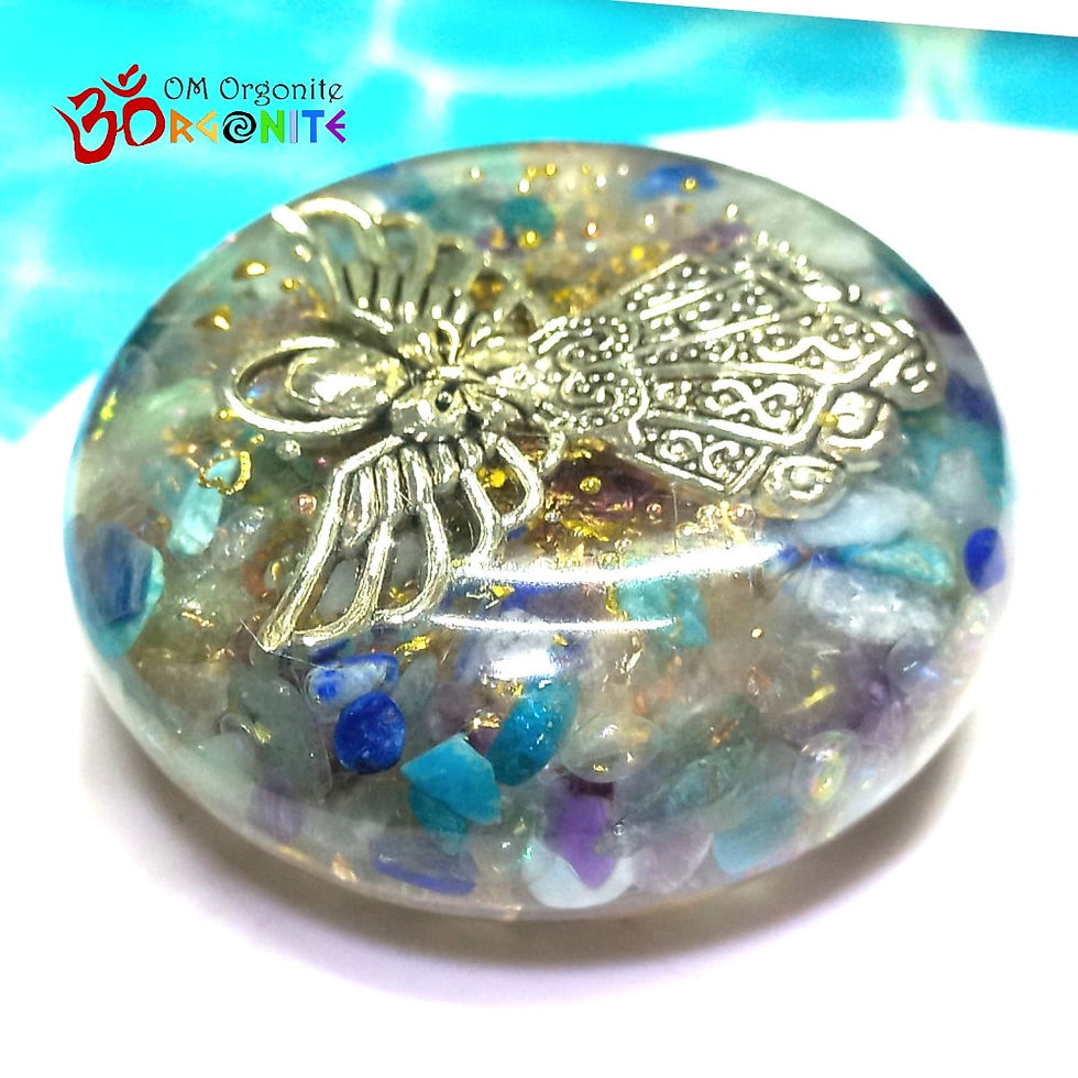 Thumbnail: Silvery Angel Orgone Tower Buster