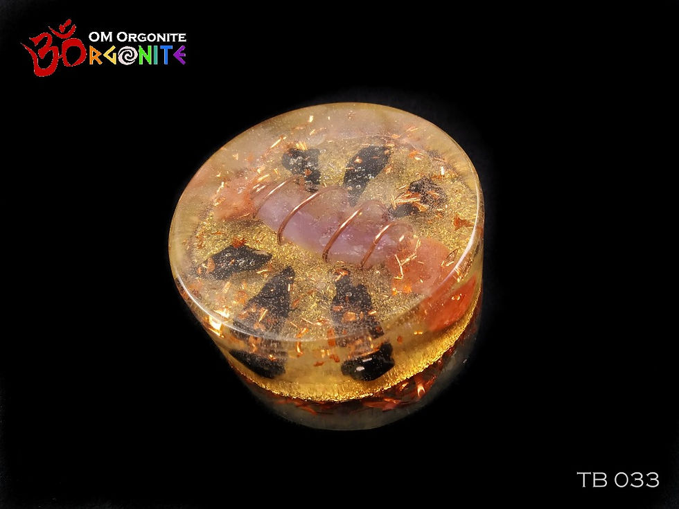 Thumbnail: Orgonite Tower Buster / Black Tourmaline / Energy Cleansing Device / Imagination