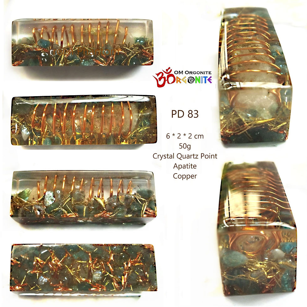 Thumbnail: Clear Quartz Orgone Pocket Harmonizer